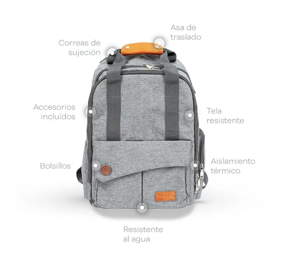 Mochila Maternal Roma - Imagen 5