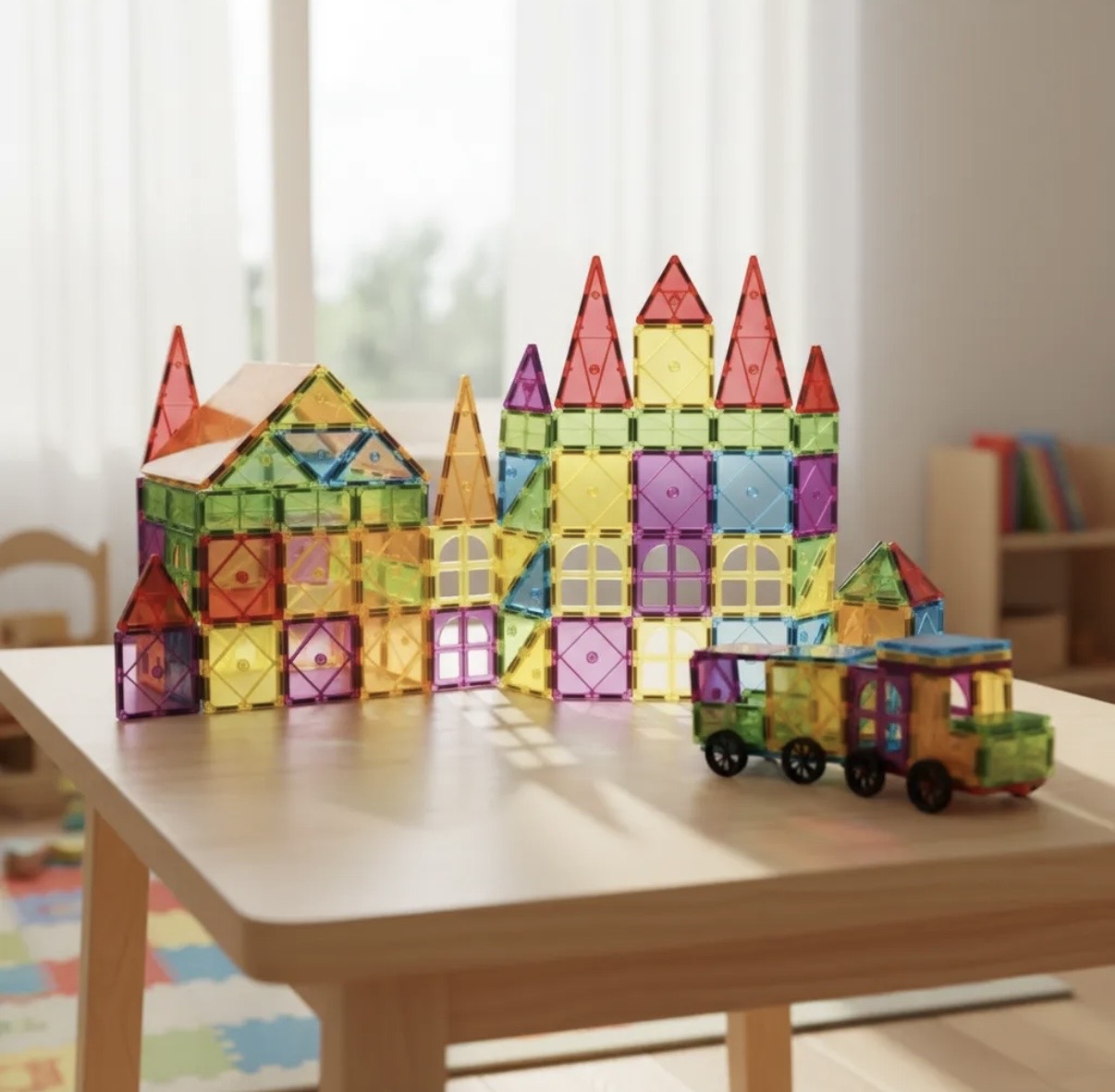 Bloque Magnético Juego de Construcción 128 piezas - Imagen 3