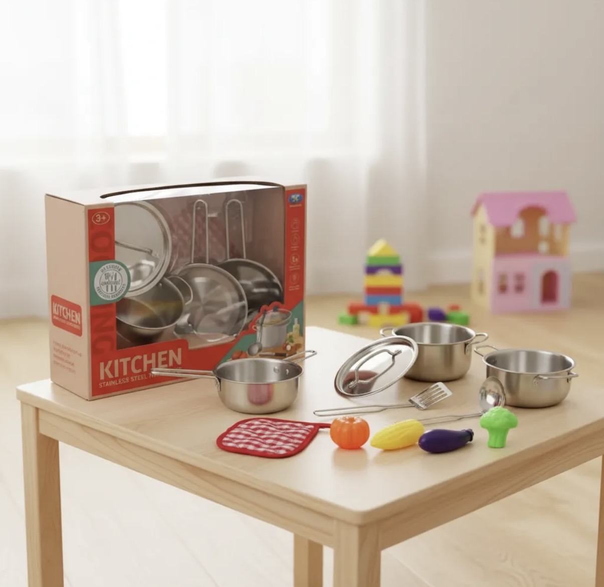 Juego De Cocina Acero 12 piezas - Imagen 4