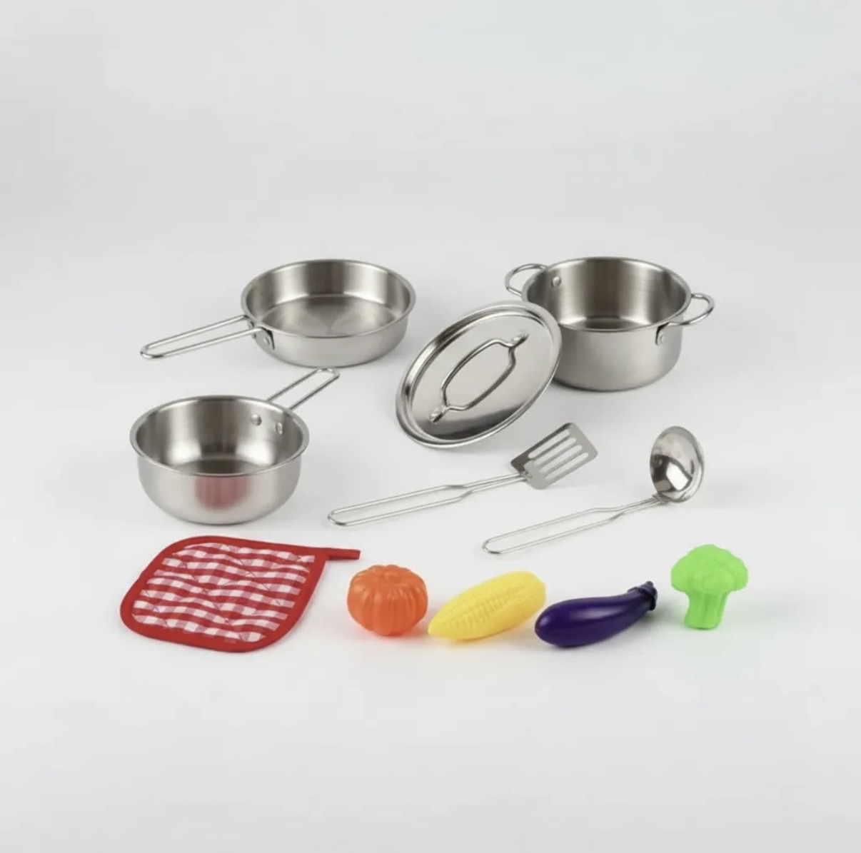Juego De Cocina Acero 12 piezas