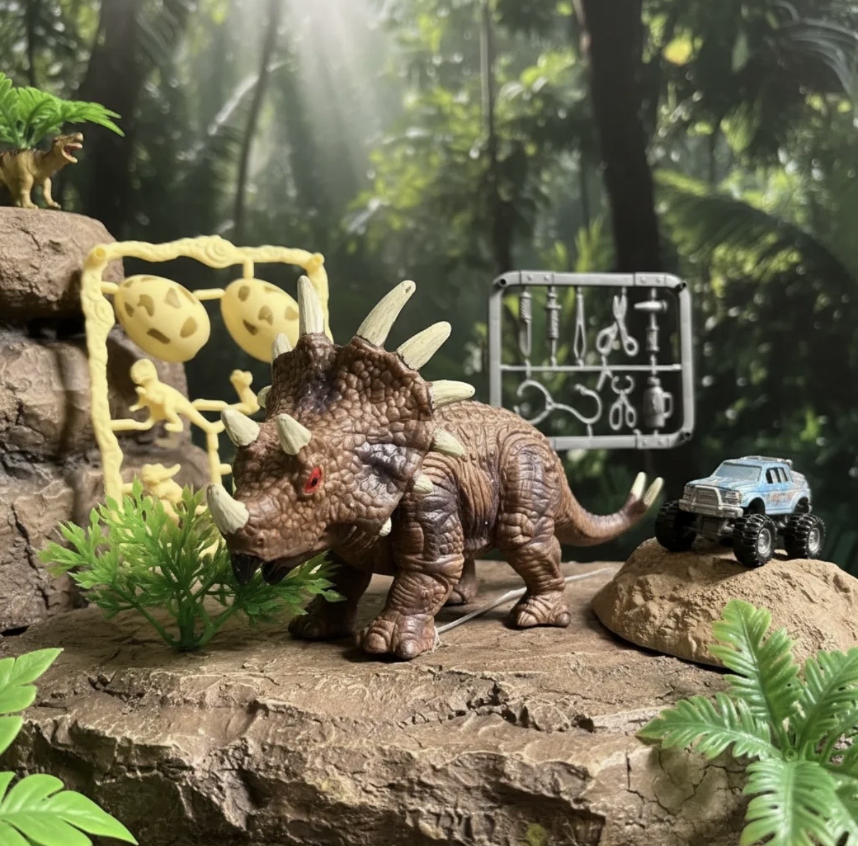 Dinosaurio Con Accesorios - Imagen 3