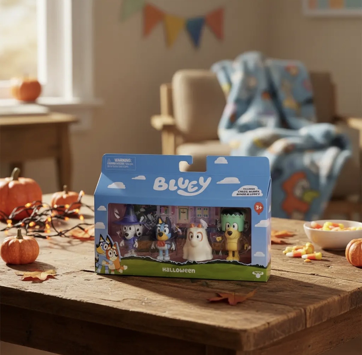 Bluey Set Familia Halloween - Imagen 5