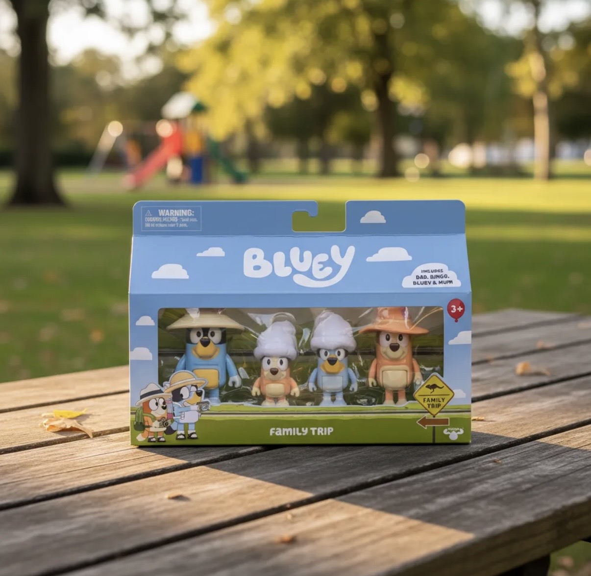 Bluey Set familia De Viaje - Imagen 2