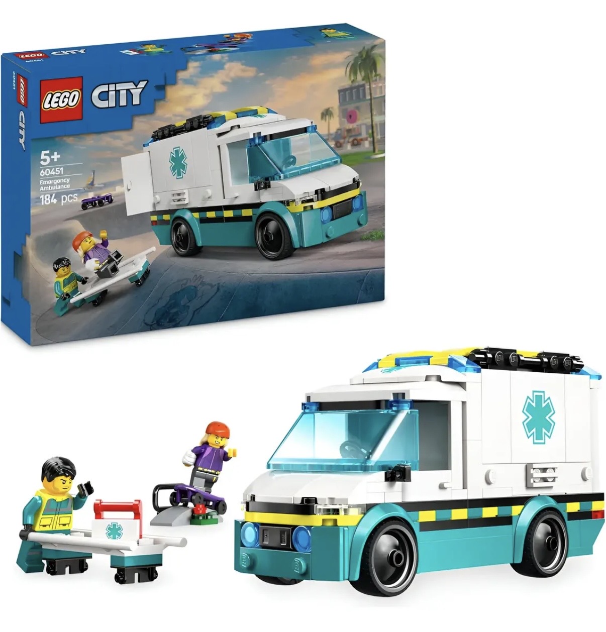 Lego City Ambulancia 60451 5+