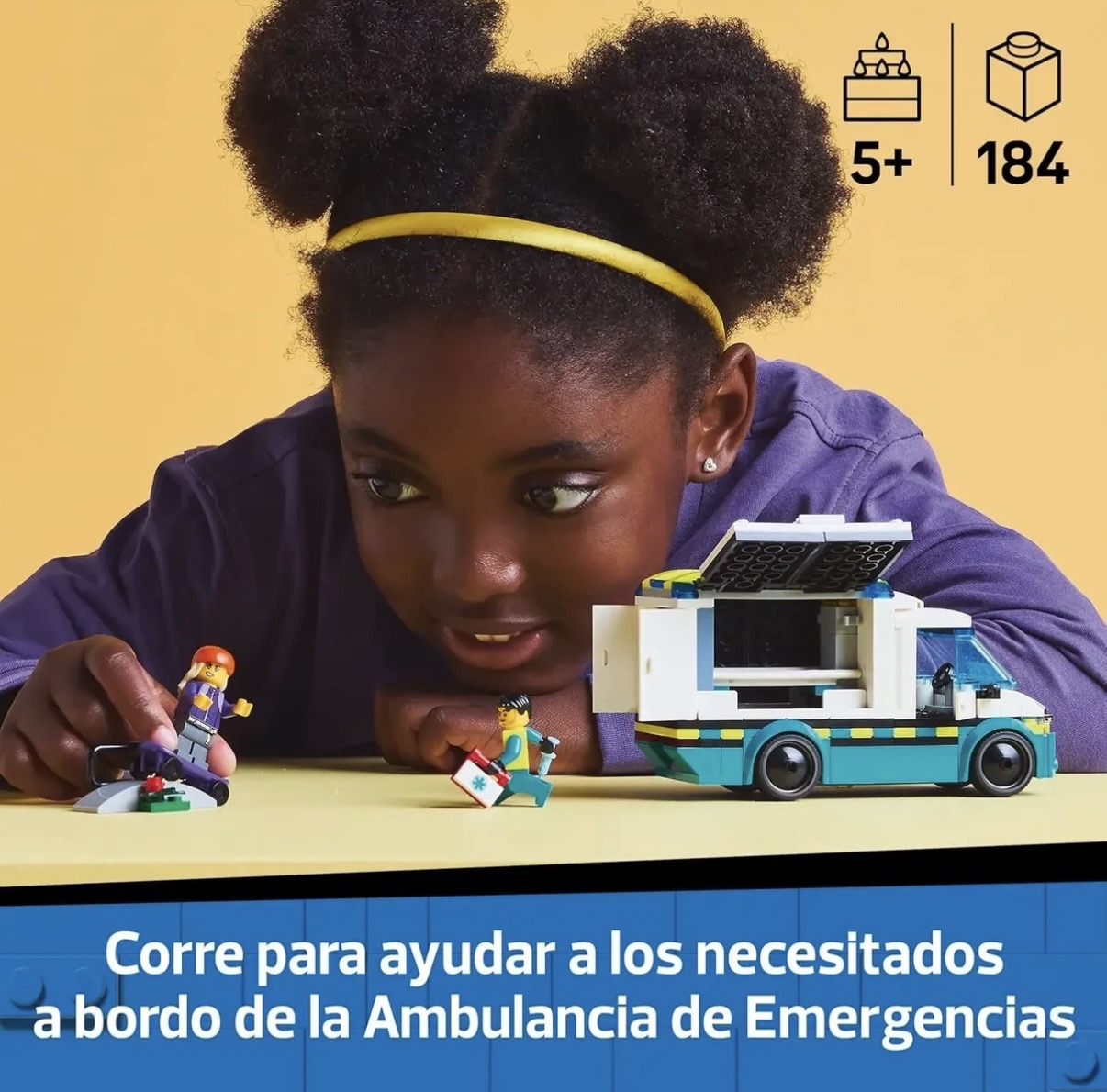 Lego City Ambulancia 60451 5+ - Imagen 3
