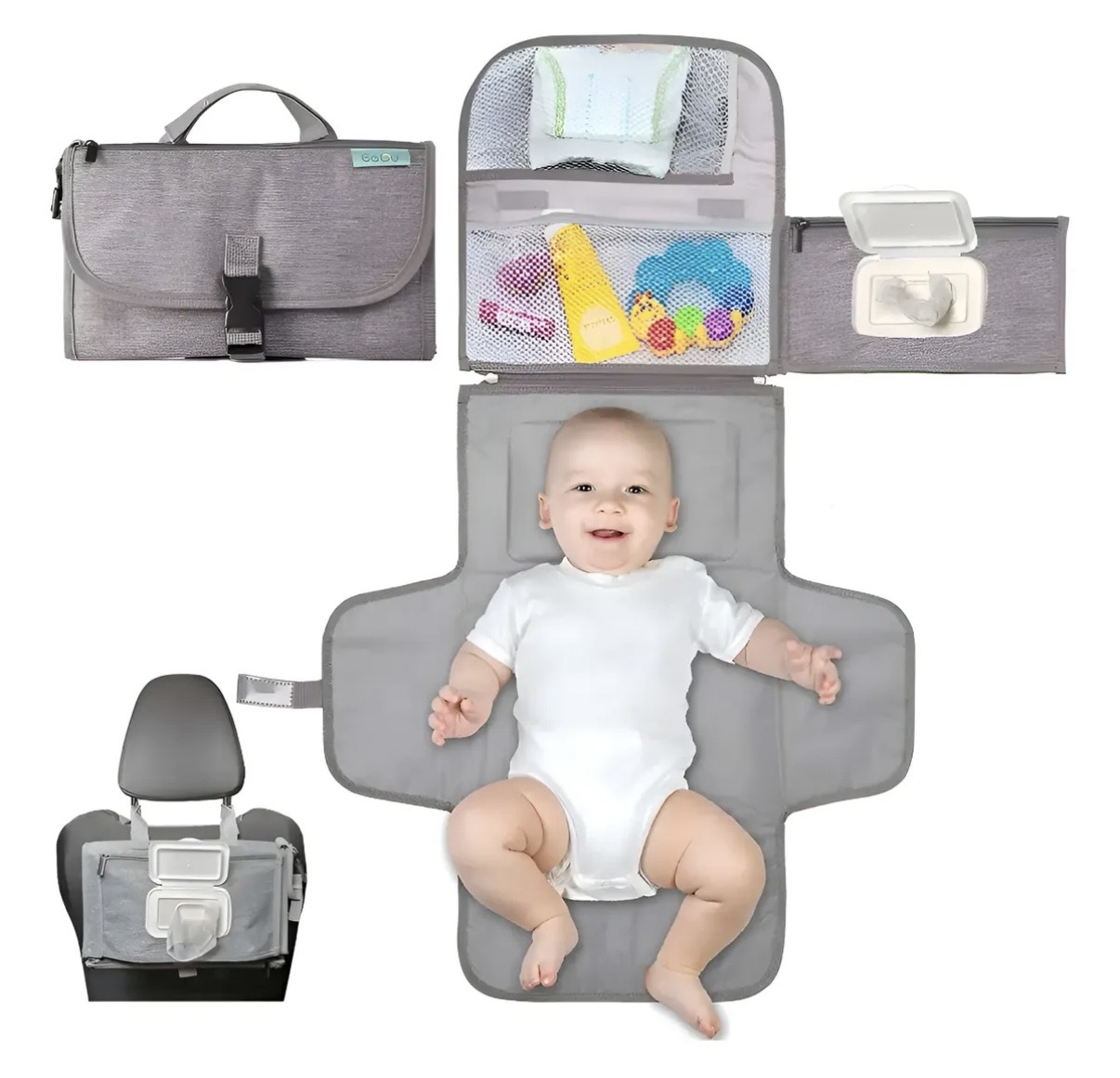 Cambiador Para Bebe Portátil Impermeable