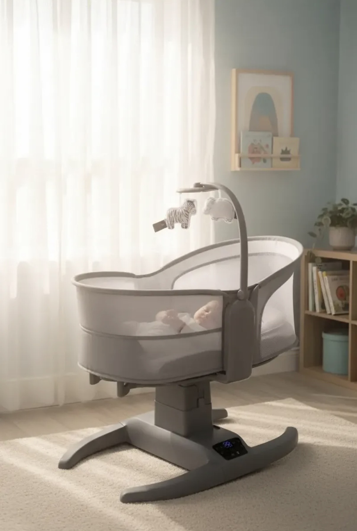 Cuna Mecedora Automática Para Bebé Mastela - Imagen 3