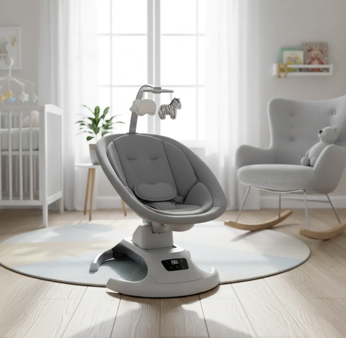 Silla Mecedora Eléctrica Lullaby Bluetooth Mastela