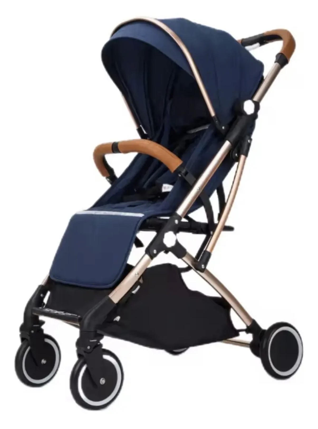 Coche de Paseo Traveller Plegable Azul - Imagen 5