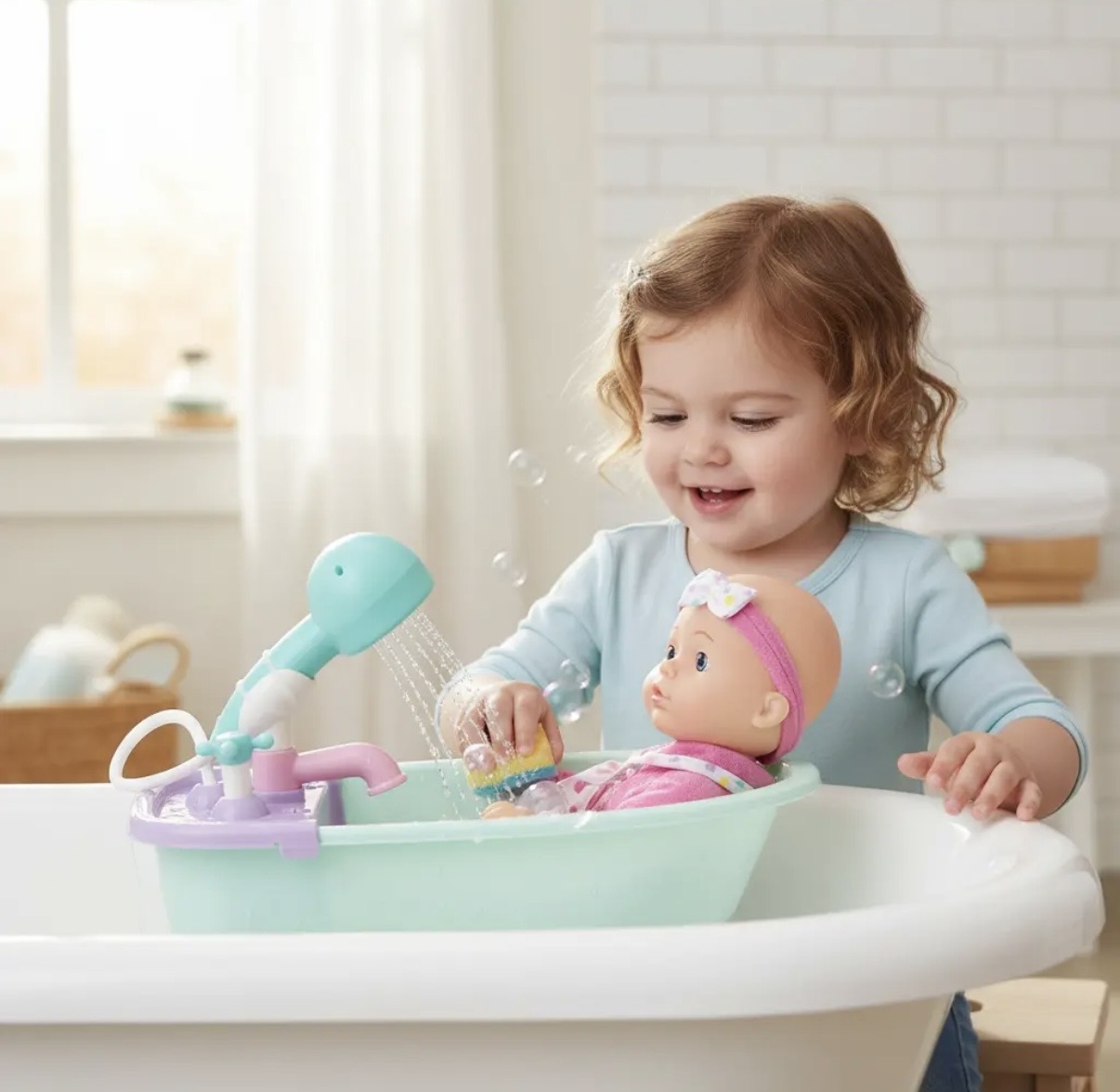 Bebote Muñeca Con Baño y Accesorios - Imagen 3